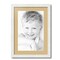 ArtToFrames 15x21" Matted Picture Frame with 11x17" Single Mat Photo Opening Framed in 1.25" White and 2" Mat (FWM-3966-15x21)